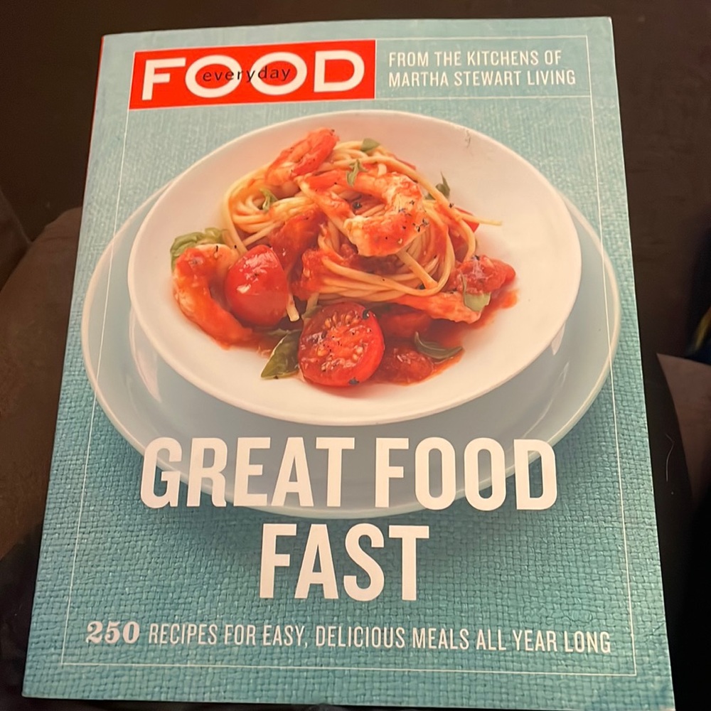 Everyday food cookbook